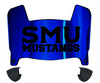 SMU Mustangs Mini Football Helmet Visor Shield w/ Clips - PICK VISOR & LOGO COLOR