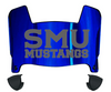 SMU Mustangs Mini Football Helmet Visor Shield w/ Clips - PICK VISOR & LOGO COLOR
