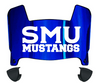 SMU Mustangs Mini Football Helmet Visor Shield w/ Clips - PICK VISOR & LOGO COLOR