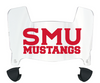SMU Mustangs Mini Football Helmet Visor Shield w/ Clips - PICK VISOR & LOGO COLOR