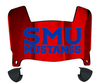 SMU Mustangs Mini Football Helmet Visor Shield w/ Clips - PICK VISOR & LOGO COLOR