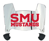 SMU Mustangs Mini Football Helmet Visor Shield w/ Clips - PICK VISOR & LOGO COLOR