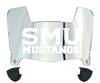 SMU Mustangs Mini Football Helmet Visor Shield w/ Clips - PICK VISOR & LOGO COLOR
