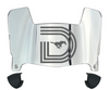 SMU Mustangs Mini Football Helmet Visor Shield w/ Clips - PICK VISOR & LOGO COLOR