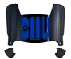 SMU Mustangs Mini Football Helmet Visor Shield w/ Clips - PICK VISOR & LOGO COLOR