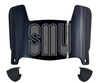 SMU Mustangs Mini Football Helmet Visor Shield w/ Clips - PICK VISOR & LOGO COLOR