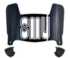 SMU Mustangs Mini Football Helmet Visor Shield w/ Clips - PICK VISOR & LOGO COLOR