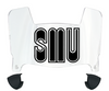 SMU Mustangs Mini Football Helmet Visor Shield w/ Clips - PICK VISOR & LOGO COLOR