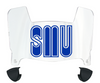 SMU Mustangs Mini Football Helmet Visor Shield w/ Clips - PICK VISOR & LOGO COLOR