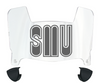 SMU Mustangs Mini Football Helmet Visor Shield w/ Clips - PICK VISOR & LOGO COLOR