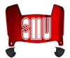 SMU Mustangs Mini Football Helmet Visor Shield w/ Clips - PICK VISOR & LOGO COLOR