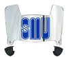 SMU Mustangs Mini Football Helmet Visor Shield w/ Clips - PICK VISOR & LOGO COLOR