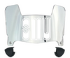 SMU Mustangs Mini Football Helmet Visor Shield w/ Clips - PICK VISOR & LOGO COLOR