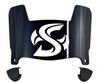 Sacramento State Hornets Mini Football Helmet Visor Shield w/ Clips - PICK VISOR & LOGO COLOR