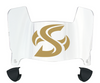 Sacramento State Hornets Mini Football Helmet Visor Shield w/ Clips - PICK VISOR & LOGO COLOR