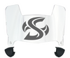Sacramento State Hornets Mini Football Helmet Visor Shield w/ Clips - PICK VISOR & LOGO COLOR