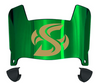 Sacramento State Hornets Mini Football Helmet Visor Shield w/ Clips - PICK VISOR & LOGO COLOR