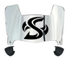 Sacramento State Hornets Mini Football Helmet Visor Shield w/ Clips - PICK VISOR & LOGO COLOR