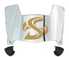 Sacramento State Hornets Mini Football Helmet Visor Shield w/ Clips - PICK VISOR & LOGO COLOR