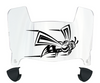 Sacramento State Hornets Mini Football Helmet Visor Shield w/ Clips - PICK VISOR & LOGO COLOR