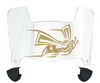 Sacramento State Hornets Mini Football Helmet Visor Shield w/ Clips - PICK VISOR & LOGO COLOR