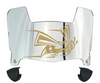 Sacramento State Hornets Mini Football Helmet Visor Shield w/ Clips - PICK VISOR & LOGO COLOR