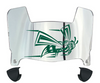 Sacramento State Hornets Mini Football Helmet Visor Shield w/ Clips - PICK VISOR & LOGO COLOR