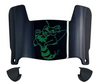 Sacramento State Hornets Mini Football Helmet Visor Shield w/ Clips - PICK VISOR & LOGO COLOR