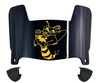 Sacramento State Hornets Mini Football Helmet Visor Shield w/ Clips - PICK VISOR & LOGO COLOR