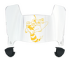 Sacramento State Hornets Mini Football Helmet Visor Shield w/ Clips - PICK VISOR & LOGO COLOR
