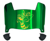 Sacramento State Hornets Mini Football Helmet Visor Shield w/ Clips - PICK VISOR & LOGO COLOR