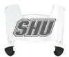 Sacred Heart Pioneers Mini Football Helmet Visor Shield w/ Clips - PICK VISOR & LOGO COLOR
