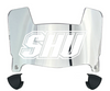 Sacred Heart Pioneers Mini Football Helmet Visor Shield w/ Clips - PICK VISOR & LOGO COLOR