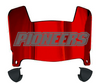 Sacred Heart Pioneers Mini Football Helmet Visor Shield w/ Clips - PICK VISOR & LOGO COLOR