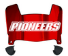Sacred Heart Pioneers Mini Football Helmet Visor Shield w/ Clips - PICK VISOR & LOGO COLOR