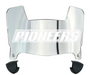 Sacred Heart Pioneers Mini Football Helmet Visor Shield w/ Clips - PICK VISOR & LOGO COLOR