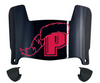 Sacred Heart Pioneers Mini Football Helmet Visor Shield w/ Clips - PICK VISOR & LOGO COLOR