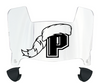 Sacred Heart Pioneers Mini Football Helmet Visor Shield w/ Clips - PICK VISOR & LOGO COLOR