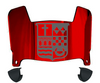 Sacred Heart Pioneers Mini Football Helmet Visor Shield w/ Clips - PICK VISOR & LOGO COLOR
