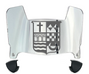 Sacred Heart Pioneers Mini Football Helmet Visor Shield w/ Clips - PICK VISOR & LOGO COLOR