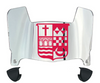 Sacred Heart Pioneers Mini Football Helmet Visor Shield w/ Clips - PICK VISOR & LOGO COLOR