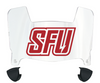 Saint Francis Red Flash Mini Football Helmet Visor Shield w/ Clips - PICK VISOR & LOGO COLOR