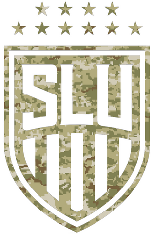 Saint Louis Billikens Alternate Logo Salute to Service Camouflage Camo Vinyl Decal PICK SIZE