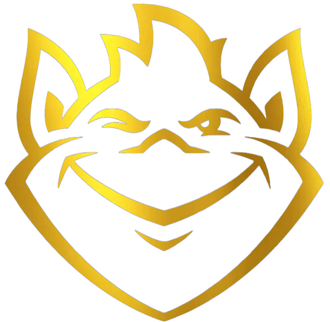 Saint Louis Billikens GOLD CHROME MIRROR Team Logo Premium DieCut Vinyl Decal PICK SIZE