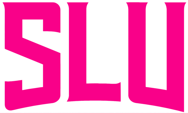 Saint Louis Billikens Hot Pink SLU Logo Premium DieCut Vinyl Decal PICK SIZE