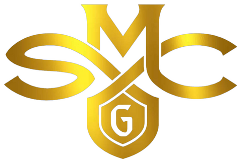 Saint Marys Gaels GOLD CHROME MIRROR Team Logo Premium DieCut Vinyl Decal PICK SIZE
