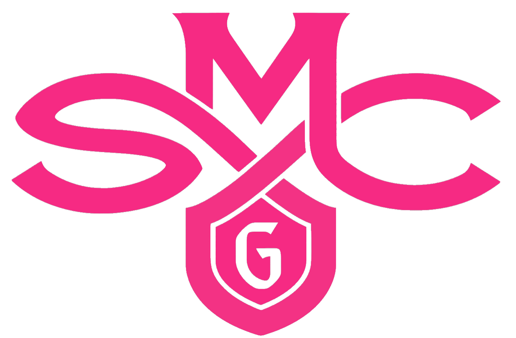 Saint Marys Gaels HOT PINK Team Logo Premium DieCut Vinyl Decal PICK SIZE