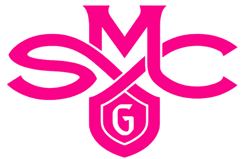 Saint Marys Gaels Hot Pink Team Logo Premium DieCut Vinyl Decal PICK SIZE