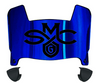 Saint Marys Gaels Mini Football Helmet Visor Shield w/ Clips - PICK VISOR & LOGO COLOR