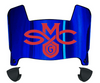 Saint Marys Gaels Mini Football Helmet Visor Shield w/ Clips - PICK VISOR & LOGO COLOR